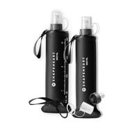 Shapeheart Gourde Souple 300 ML Flasque Running Légère Pliable Pack de 2