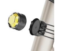 SHAPEHEART Light_Mini_White Lumière de vélo Avant Adulte Unisexe, Noir, Unique