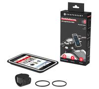 Shapeheart Support smartphone moto universel XL – magnétique, anti-vibration, étanche, 360° – Clair