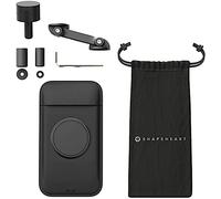 Shapeheart Motorcycle Bundle Boost Support magnétique pour Smartphone pour Guidon de Tige de Moto (Black,XXL)