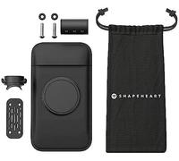 Shapeheart Scooter Bundle Magnetic Smartphone Mount pour Tableau de Bord (Black,XL)
