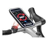 Shapeheart Support téléphone vélo magnétique - Pochette étanche détachable - Noir XL