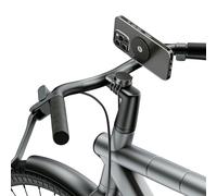 Shapeheart Support Téléphone Vélo avec Plaque Magnétique Adhésive Universel | Compatible tous Smartphones avec coques lisses | Guidon 20-50 mm | Clap et Retrait 1 Geste | Plaque métal Fine 1,5 mm