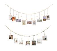 SHAPEPOTY Cadre photo - Lot de 2 cadres photo muraux multiples - Système d'exposition innovant pour photos et œuvres d'art - Dimensions flexibles