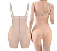 Shaper pour le contrôle du ventre des femmes | Body de contrôle du ventre avec évacuation de l'humidité,Sous-vêtements pour femmes avec fermeture éclair et boucles pour mariages, fêtes, bals, Pekoluta