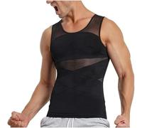 Shaper Vest 2.0, Body Shaper Vest 2.0, chemise de compression amincissante pour homme, débardeur d'entraînement à la taille, débardeur invisible sans manches, débardeur gainant ventre serré, débardeur