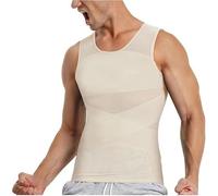 Shaper Vest 2.0, Body Shaper Vest 2.0, chemise de compression amincissante pour homme, débardeur d'entraînement à la taille, débardeur invisible sans manches, débardeur gainant ventre serré, débardeur