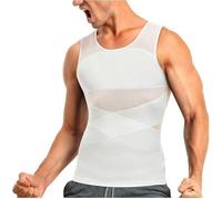 Shaper Vest 2.0, Body Shaper Vest 2.0, chemise de compression amincissante pour homme, débardeur d'entraînement à la taille, débardeur invisible sans manches, débardeur gainant ventre serré, débardeur