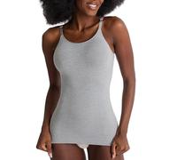 SHAPERMINT Haut pour femme - Camisole gainante à encolure dégagée pour femme, vêtement galbant, contrôle du ventre, caraco pour femme, 1 paquet, gris chiné clair, 4X-Large