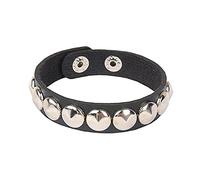 ShapeW Bracelet Punk clouté en Cuir Bras de Brassard clouté de Bracelet Bracelet Spike Rivets Banglier de Bracelet de Bracelet Unisexe métal