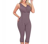 Shapewear Women Tummy Control Full Body Shaper Butt Lifter Thigh Slimmer Bodysuit Side Zipper Breast Support Long Post