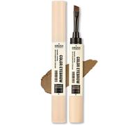 Shaping Long-Lasting Color Dual-Ended Eyebrow Tint Cream, Shape & Hold Dual Tip Eyebrow Tint Cream,Waterproof Long Lasting Multi-Purpose Eyebrow Cream. (Light Brown)