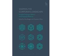 Shaping the Corporate Landscape: Towards Corporate Reform and Enterprise Diversity - [Version Originale] Inconnu (Auteur)
