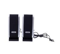 SHAPOKY Enceinte audio USB 120 W pour ordinateur de bureau, ordinateur portable, prise 3,5 mm