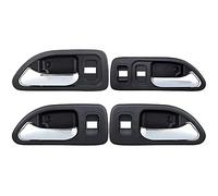 SHAPOKY Poignées de porte de voiture intérieures chromées intérieures avant arrière passager conducteur pour Accord 1994-1997