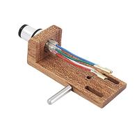 SHAPOKY Support Phono en Vinyle avec Contrepoids Accessoire Phono Couvercle de la Cartouche Stylet Porte-Cartouche Tourne-Disque