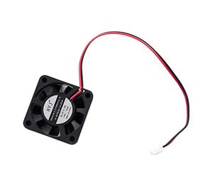 SHAPOKY Ventilateur de refroidissement CC 12 V 0,1 A 2 broches pour boîtier PC 40 mm x 40 mm x 10 mm
