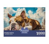 Shar Pei 1000 Piece Jigsaw Puzzle for Adults Family Challenge Toys Stress Relief Puzzle Exercise The Memory of The Brain for Men, Women, Elders, Seniors 38x26cm/1000pcs