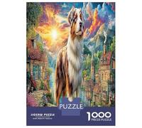 Shar-Pei Chinois sur Le Mur Ancien_1 1000 Pièces Animaux Puzzle Défi Jouet Jeu Familial Décoration D'intérieur Adultes Et Enfants À Partir Adultes Cadeaux 52x38cm/1000pcs
