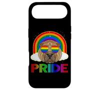 Shar Pei Dog Glasses LGBT Rainbow Gay Lesbian LGBTQ Pride Coque pour iPhone Air