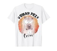 Shar Pei Dog Mom Shar Pei Dad Kawaii Doodles Shar Pei T-Shirt