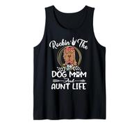 Shar Pei Rocking The Dog Mom and Aunt Life Mothers Day Débardeur