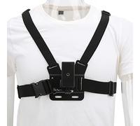 Sharainn Harnais de Poitrine, Sangle de Poitrine Réglable pour Téléphone Portable, Support de Poitrine élastique avec Support Amovible pour Les Applications de Sports de Plein Air