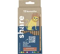share Stylo multicolore triangulaire 4-0022-12 noir, rouge, bleu, vert, jaune, orange, marron, violet, bleu clair, gris foncé, beige 1 pc(s)