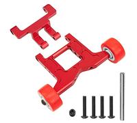 ShareGoo Ensemble de barres à roulettes avant pour voiture télécommandée 1/10 Arrma Granite et Big Rock 4x4 3S BLX Mega550, Kraton & Outcast 4x4 4S BLX (rouge)