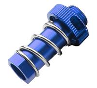 ShareGoo Servo Saver Hub Set colonne de tube de direction avec écrou de serrage #ARA340163 Compatible avec Arrma 1/8 Kraton Outcast Talion Typhon 1/7 6S Felony Infraction Limitless Mojave RC Car (Bleu)