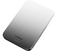 SHARGE AeroMag Power Bank Magsafe, 10000mAh Batterie Externe Magnétique Ultra-Slim, Wireless Powerbank sans Fil 15W Qi2 Para iPhone 16 Pro Max/16 Pro/16/15/14