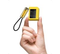 SHARGE Boîtier SSD M.2 NVMe avec Système de Refroidissement Actif, USB C 3.2 Gen2 10 Gbit/s, Lecteur NVMe Prend en Charge Les clés M et Les SSD Taille 2230, Jaune