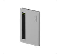sharge Disk Plus Boîtier SSD 10 Gbit/s USB C 3.2 Gen2, M.2 NVMe 0,6 cm Boîtier en aluminium ultra fin avec câble de 100 W pour MacBook, iPhone 16, compatible avec SSD 2280/2242/2230 (SSD non inclus)