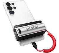 Sharge Grip Power Bank avec Contrôle De Caméra sans Fil, Powerbank USB-C avec Câble Intégré, Poignée Style DSLR Compatible avec iPhone 16/16 Pro/16 Plus/16 Pro Max/15/15 Pro/15 Plus/15 Pro Max