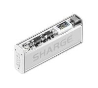 SHARGEEK 140 Power Bank, Batterie Externe Portable 20000mAh 140W avec Écran Transparent Smart Display, Ports USB-C USB-A, Chargeur Rapide pour Ordinateur Portable, iPhone 16/15, MacBook, Steam Deck