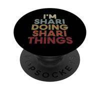 Shari Name Shari Personalized Name First Given PopSockets PopGrip Adhésif