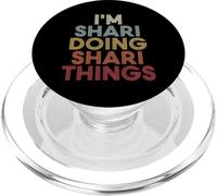 Shari Name Shari Personalized Name First Given PopSockets PopGrip pour MagSafe