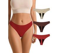 SHARICCA Culotte Menstruelle Absorbant Tanga Menstruelle sous VêTement Lavable RéUtilisable String Menstruelle Sportifs pour Filles RèGles