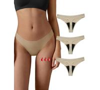 SHARICCA Culotte Menstruelle Absorbant Tanga Menstruelle sous VêTement Lavable RéUtilisable String Menstruelle Sportifs pour Filles RèGles