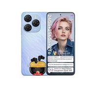 Oscal MODERN 8 Téléphone Portable 6.52 16Go+256Go 50MP Gris avec Écouteurs Bluetooth Hibuds 5(Noir) Gris cendré