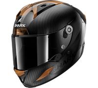 Shark Casque intégral Aeron – Carbon Skin – Carbone/Noir/Cuivre – XL