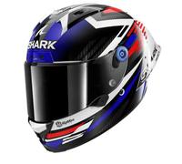 SHARK Casque moto Aeron GP FIM Racing Firstlap Carbon / Blue / Red XS