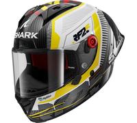 SHARK AERON GP RAUL FERNANDEZ SIGNATURE blanc-bleu-jaune L