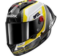 SHARK AERON GP RAUL FERNANDEZ SIGNATURE blanc-bleu-jaune M