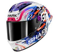 Shark Aeron-gp Replica Zarco Gp De France Full Face Helmet Multicolore XL