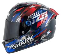 Shark Aeron Zarco GP de France Casque Intégral Bleu/Rouge S unisex