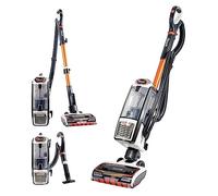 Shark Aspirateur Filaire 8m 0,83L avec Anti-Emmêlement, DuoClean, Lift-Away, Brosse Poils d'Animaux, Embout Tissus d'Ameublement, Brosse de Dépoussiérage et Suceur Plat, Bleu/Orange, NZ801EUT