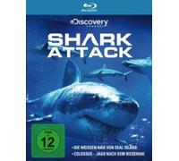 SHARK ATTACK - WEIßE HAIE VON SEAL ISLAND & COLOSSUS BLU-RAY DOKUMENTATION NEUF