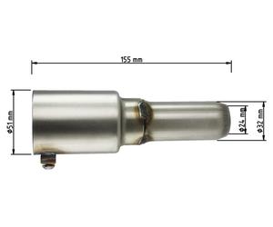Shark Auspuff SRC 4