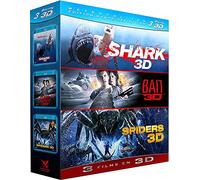 Shark – Bait – Spiders – Coffret Blu-ray 3D – Rioba